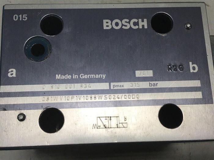 Used BOSCH Valve 0 810 001 834 #137759