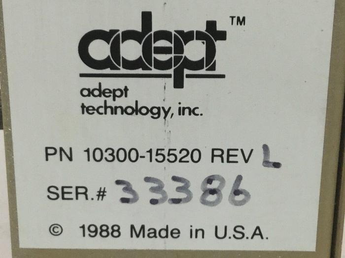 Used ADEPT Control Module 10300-15520 REV L #105571