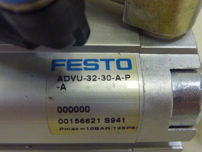 Used FESTO Compact Cylinder ADVU-32-30-A-P-A #57502