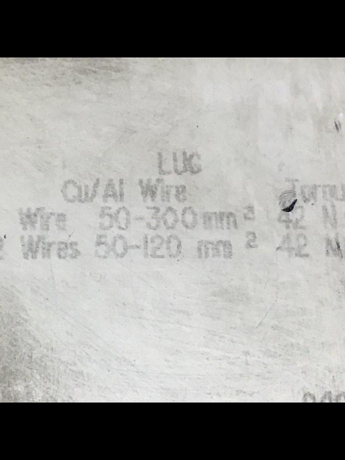 Used SQUARE D 400 Amp Circuit Breaker LAL3640035M #144286