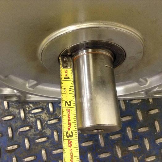 Used NISSEI 1 HP Induction Motor B JIS C 4004 #80939