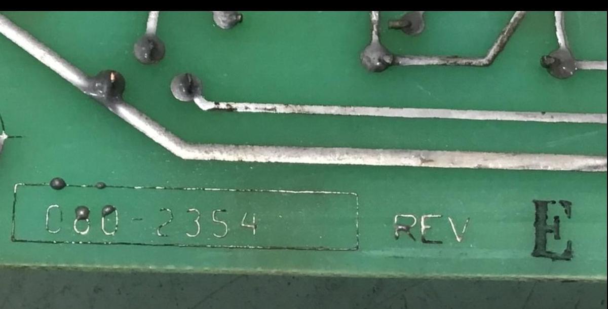 Used SCI Quad Logic Module 080-2354 REV E USED