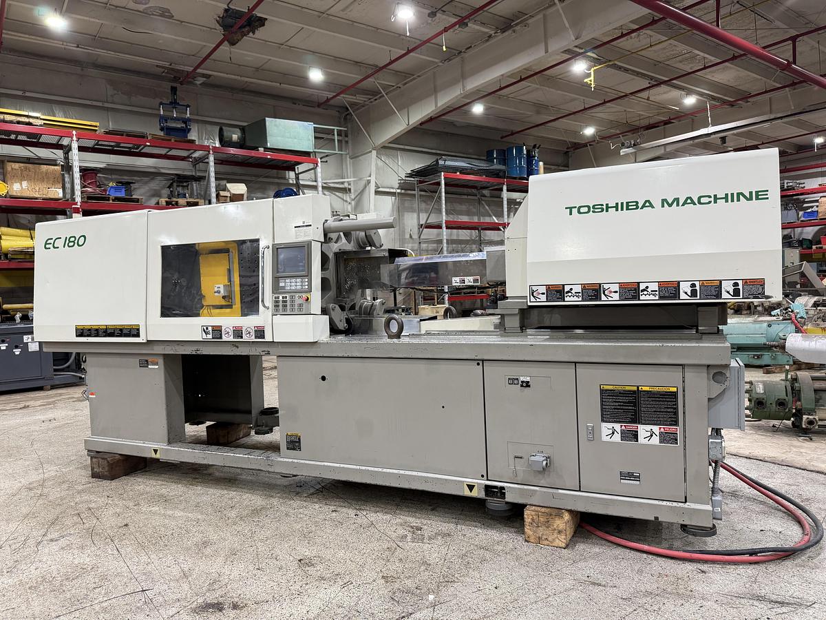 Used 1999 TOSHIBA EC180V21-4B 180 Ton Injection Molding Machine USED #151321