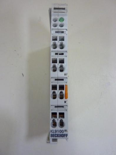 Used BECKHOFF Power Supply Terminal KL9100 #64536