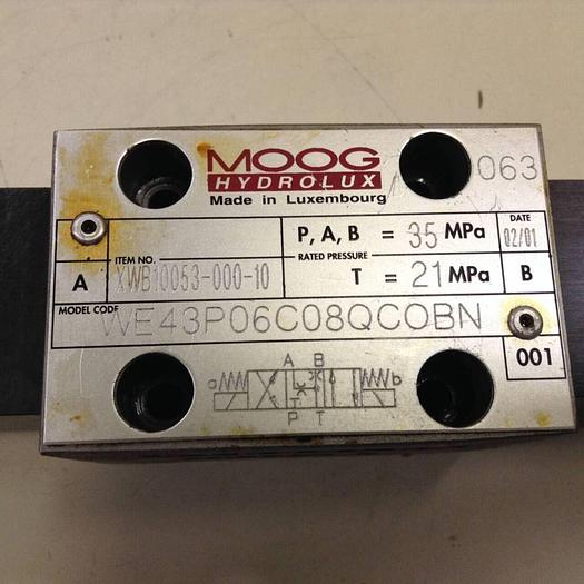Used MOOG Valve WE43P06C08QCOBN Used