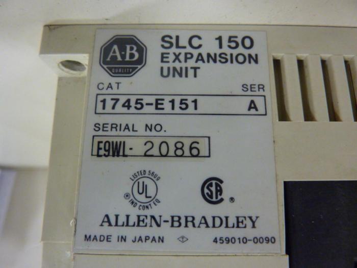 Used ALLEN BRADLEY Expansion Module 1745-E151 SER A #50419