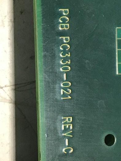 Used VAN DORN Temperature Circuit Board PC330-021 330-021 #137145