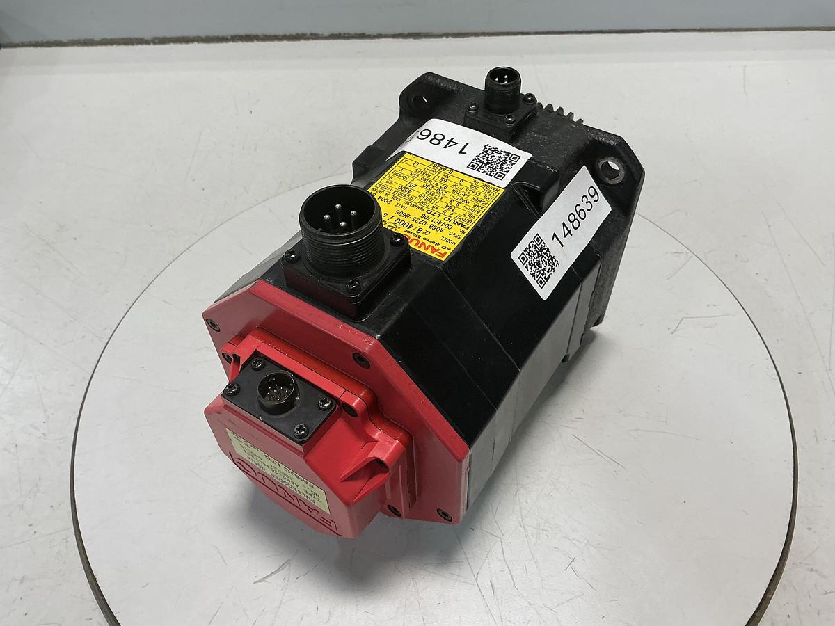 Used 2004 FANUC a8/4000 i s AC Servo Motor USED