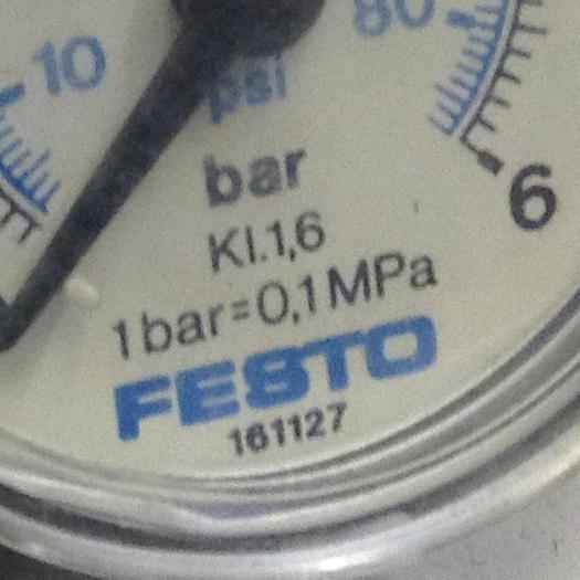 Used FESTO Pressure Gauge 161127 Used