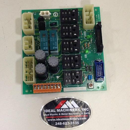 Used YASKAWA Distribution Board JANCD-MTU01 REV E0 #76954