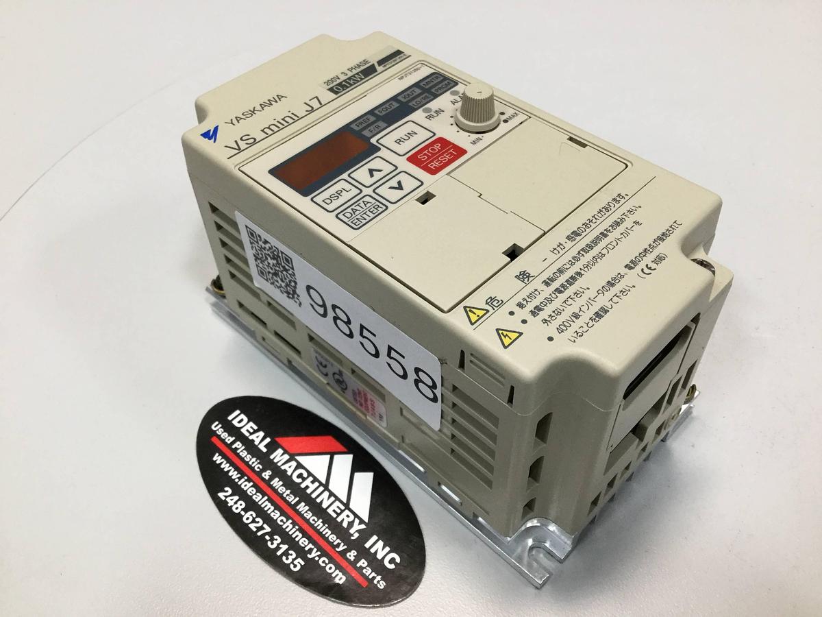 Used YASKAWA VS Mini J7 Inverter CIMR-J7AA20P1 USED