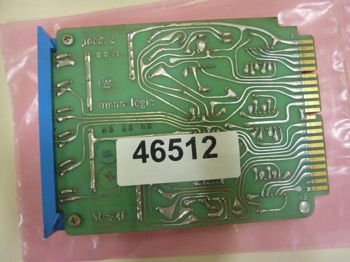 Used WESTINGHOUSE Logic Module Board NL-340 #46512