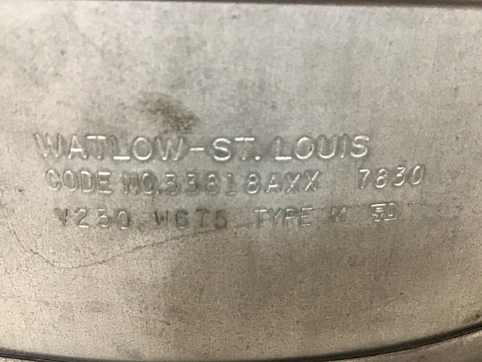 Used WATLOW 675 Watt Heater Band 33818AXX 7830 #125876