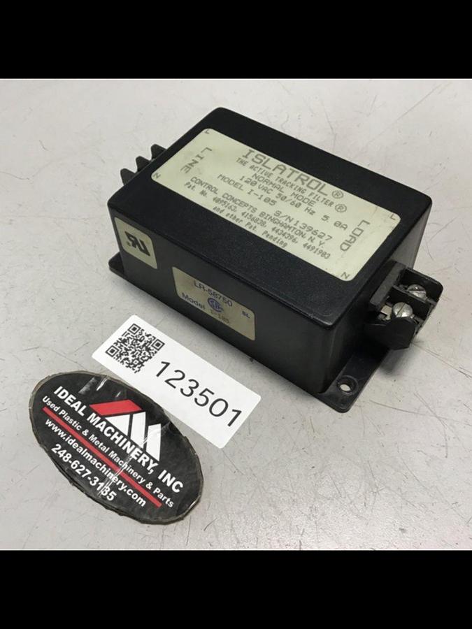 Used ISLATROL Active Tracking Filter I-105 Used