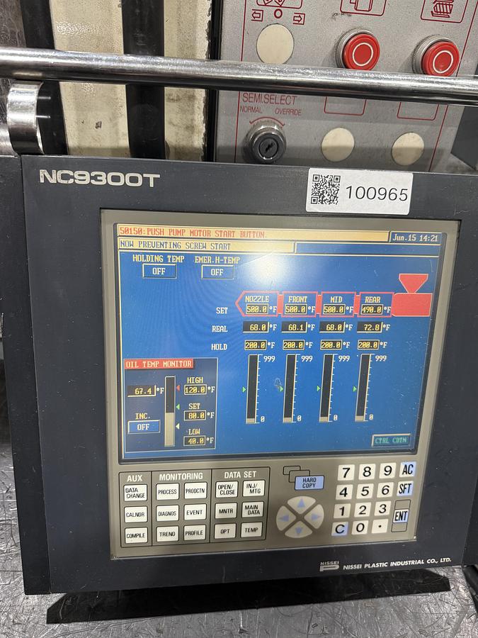 Used NISSEI Operator Interface NC9300T USED