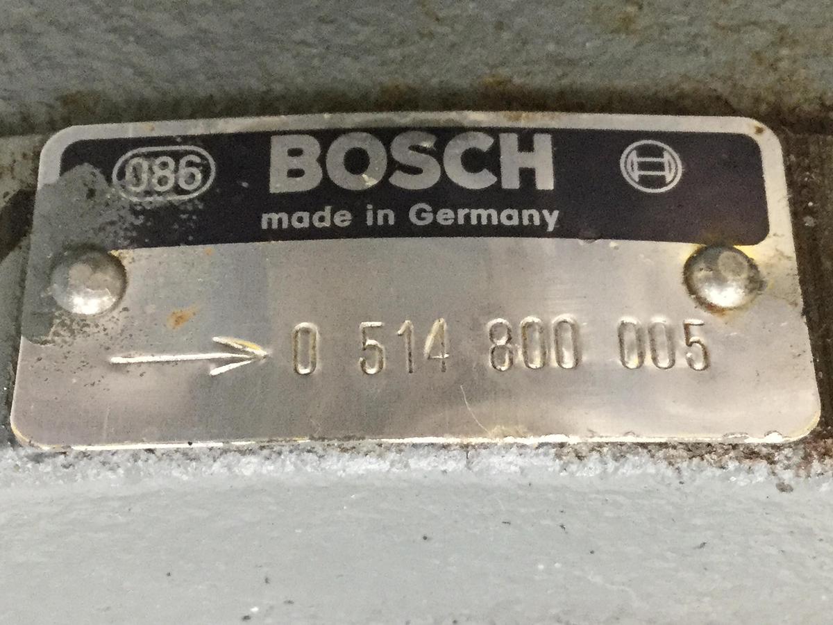 Used BOSCH 0 514 800 005