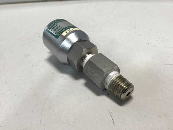 Used NAGANO Pressure Transmitter KH15-PT14-C-200-0.25 #126506