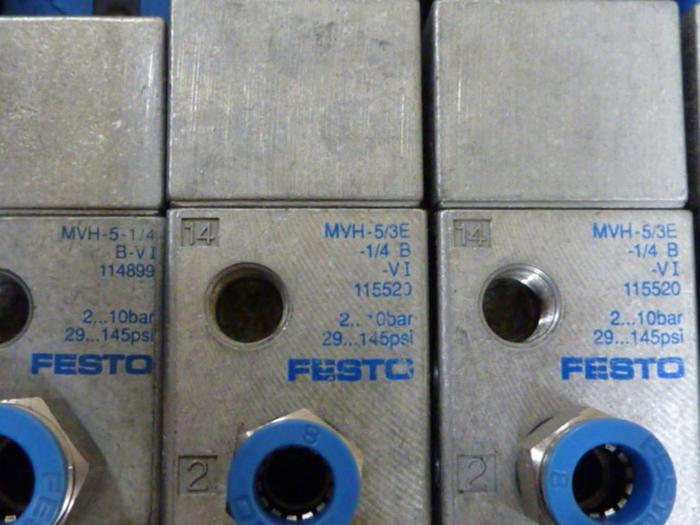 Used FESTO Control Block / Valve Terminal IFB8-02 #52783
