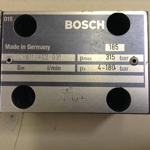 Used BOSCH Valve 0 811 402 031 #88944