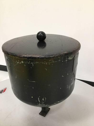 Used METAL FABRICATOR Hopper w/ Lid HOPPER554 #91554