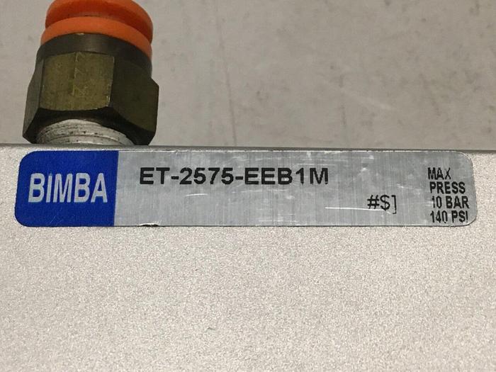 Used BIMBA Cylinder ET-2575-EEB1M #115233