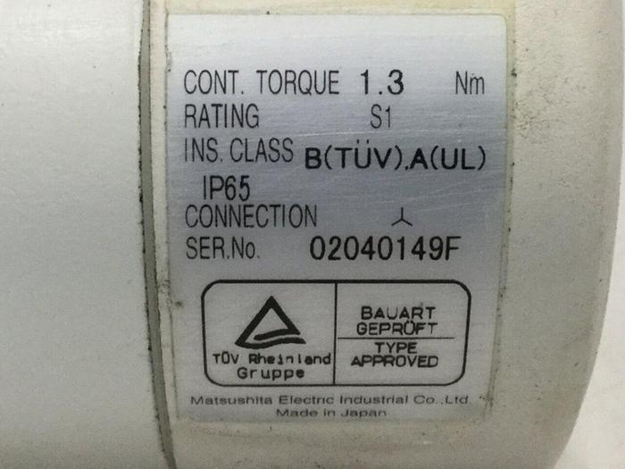 Used PANASONIC Servo Motor MSMA042414 #109712