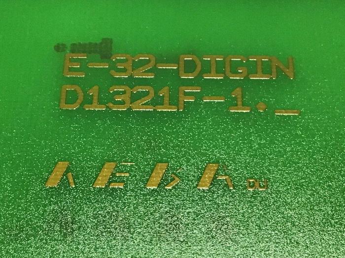 Used KEBA Input Module E-32-DIGIN D1321F-1 Used