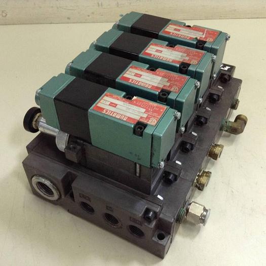 Used NUMATICS Control Block w/ Valves 082RS115J016W #69510