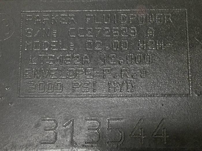 Used PARKER Injection Sled Cylinder 02.00 H2HLT5192A 12.000 USED