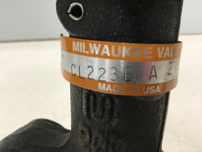 Used MILWAUKEE Butterfly Valve CL223EA2 #126044