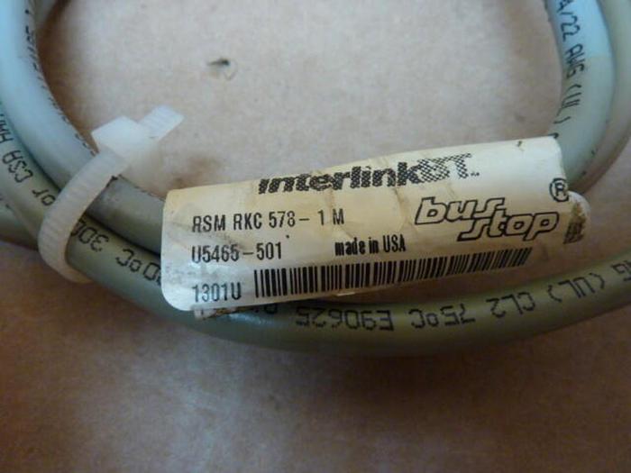 Used INTERLINK BT Connector Cable RSM RKC 578-IM #27914