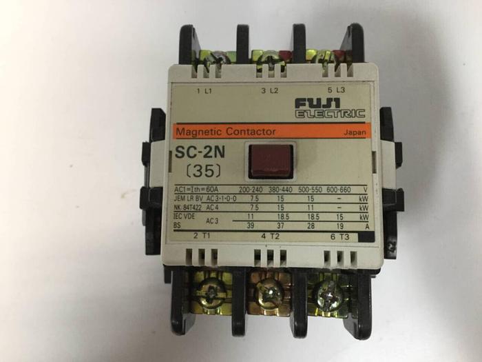 Used FUJI ELECTRIC Contactor SC-2N 4NC1Q0 #97900