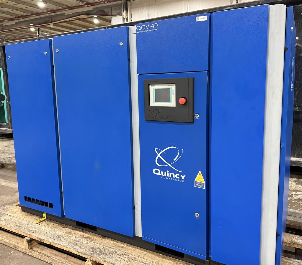Used 2014 QUINCY COMPRESSOR MODEL.QQV-40
