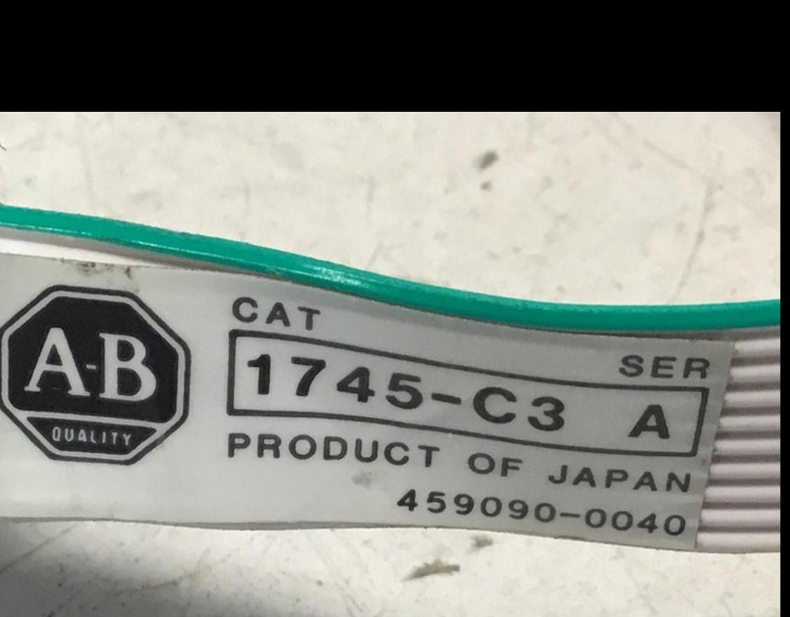Used ALLEN BRADLEY Ribbon Cable 1745-C3 SER A USED