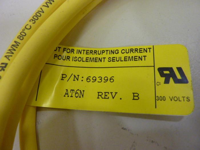 TPC WIRE & CABLE Cordset 69396 #62138