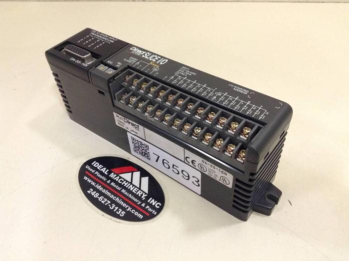 Used PLC DIRECT Direct Logic Slice I/O Module D4-SS-16N #76593