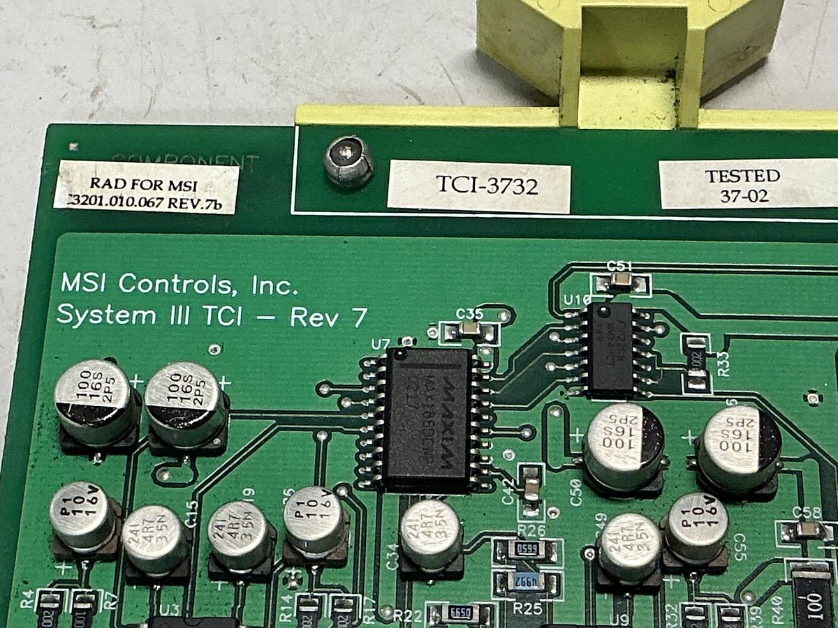 Used MSI CONTROLS C3201.010.067