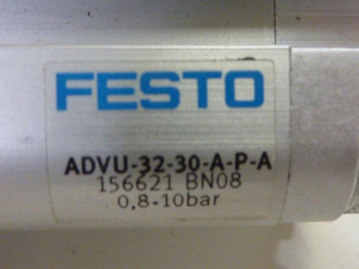 Used FESTO Compact Cylinder ADVU-32-30-A-P-A #57498
