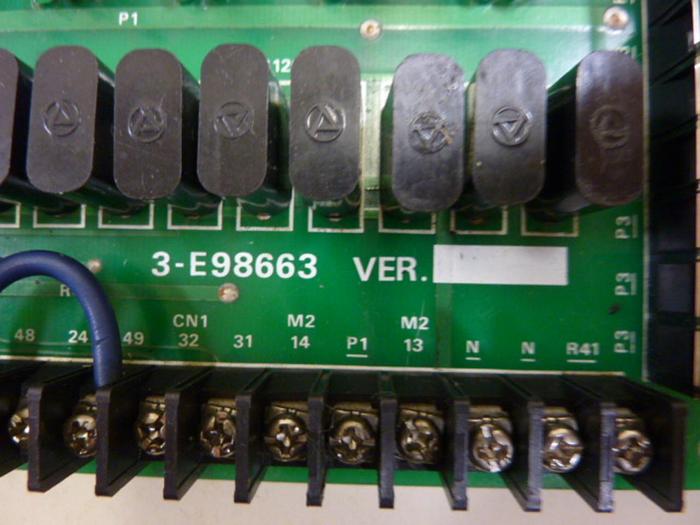 Used KITAMURA Circuit Board 3-E98663 #60286
