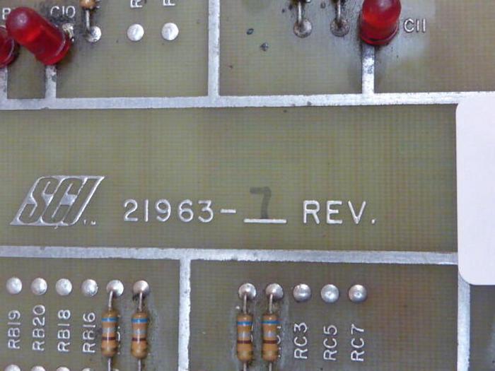 Used SCI Circuit Board 21963-7 #35905