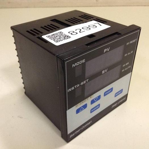 Used BARBER COLMAN Temperature Controller MAQ8-01905-001-0-00 #82999