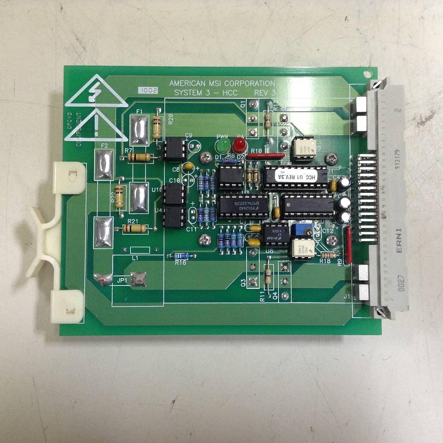 Used AMERICAN MSI Control Board C3201.010.045 Used