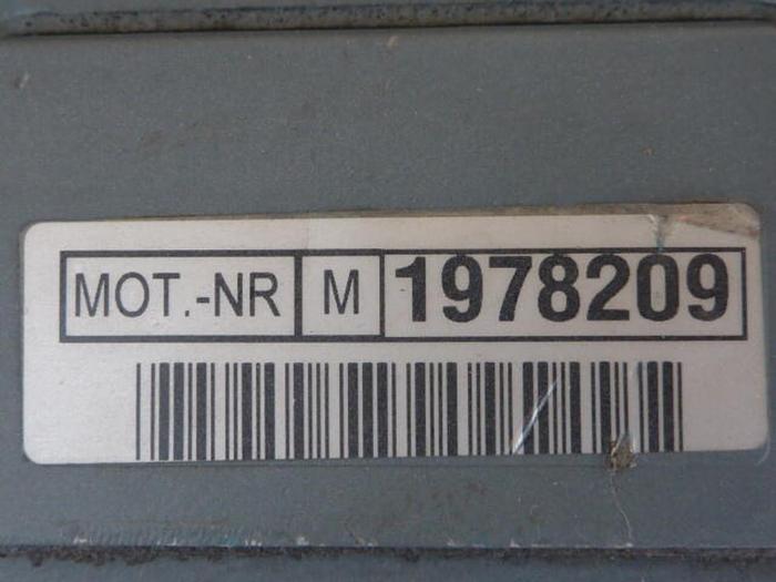 Used BAUER 1/4 HP Motor BG10-11/D06LA6-TF-K/E003B4 Used