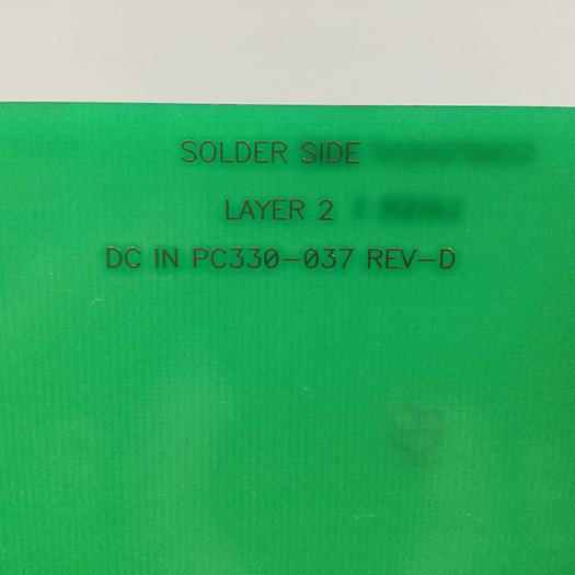 Used VAN DORN DC Input Board 330037 PC330-037 Used