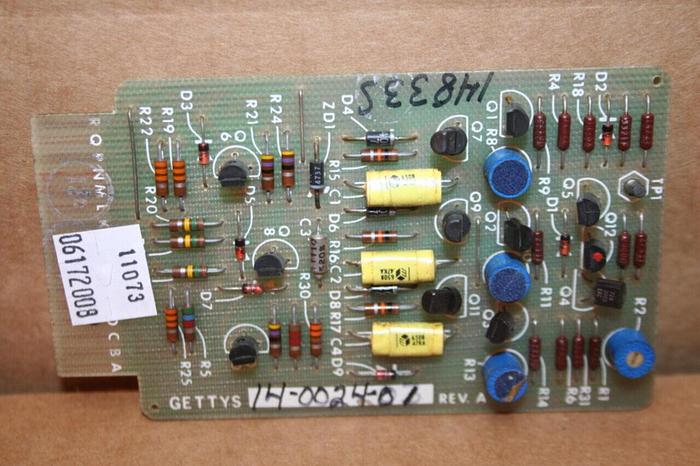 Used GETTYS Circuit Board 14-0024-01 #11077