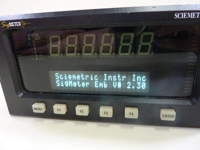 Used SCIEMETRIC INSTRUMENTS Sigmeter 1102 #51275