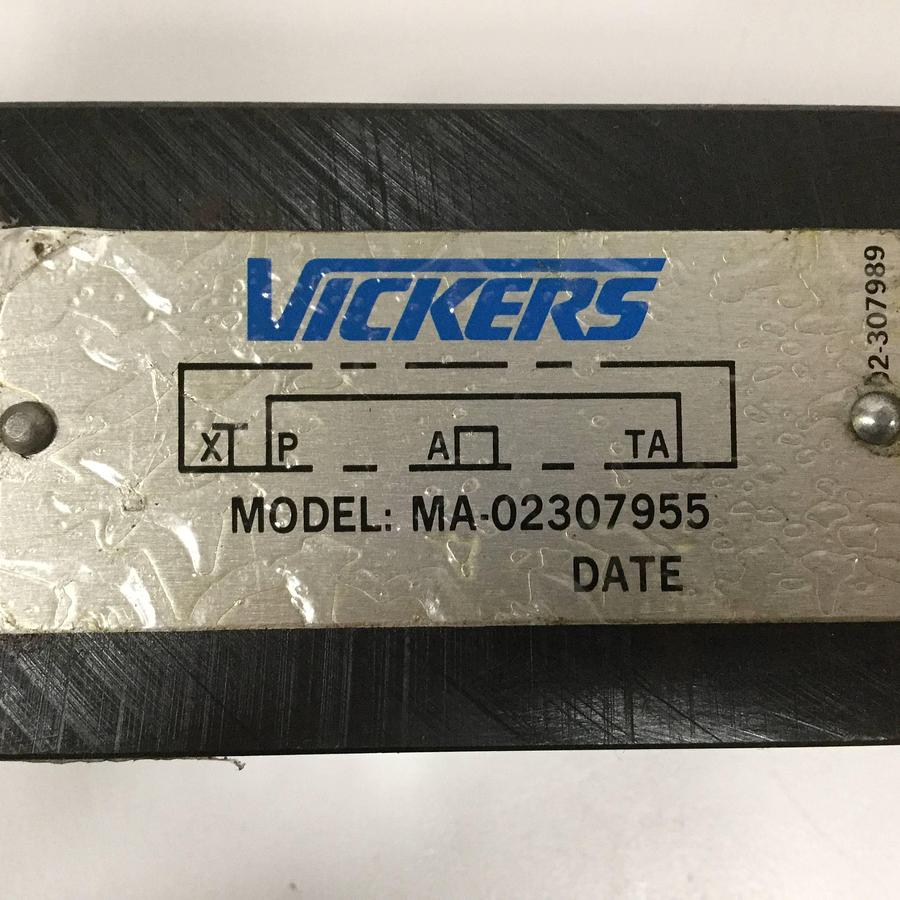 Used VICKERS Valve MA-02307955 Used