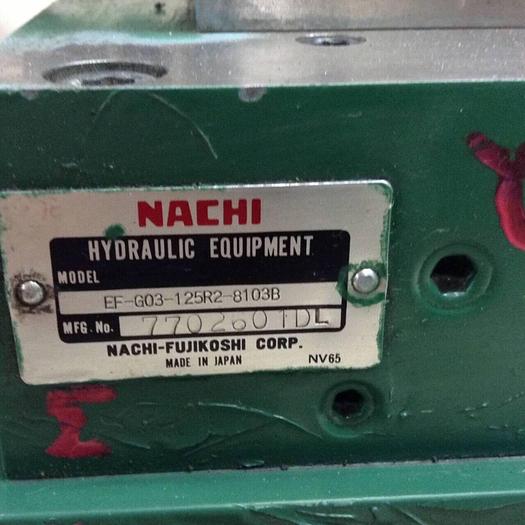 Used NACHI Valve EPR-G01-2-0911-8103B (SET) #69041