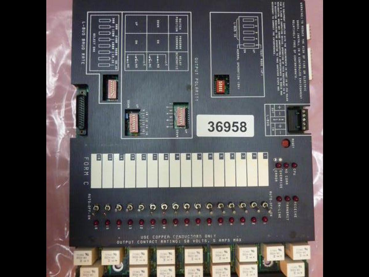 Used ANDOVER CONTROLS Control Board 05-1000-225 #36958