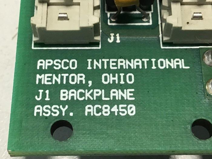 Used APSCO Van Dorn Rack Circuit Board AC8450 USED